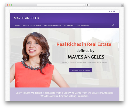 WordPress theme Beaver Builder Theme - mavesangeles.com