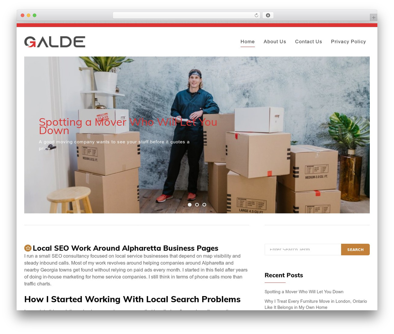 WordPress theme Relative - galde.org WordPress theme Relative - galde.org