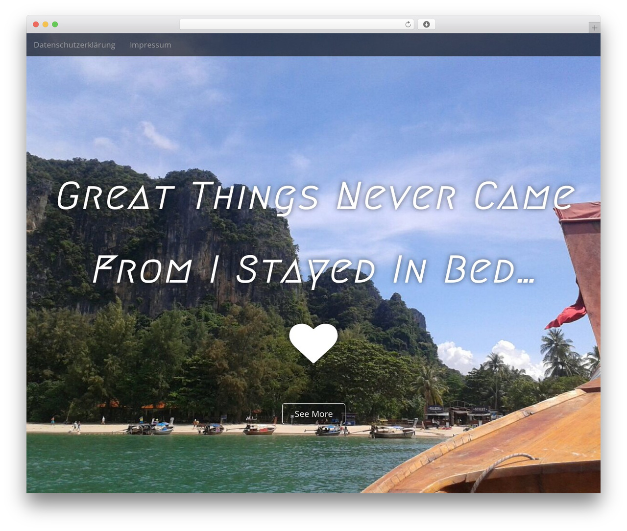 Arcade Basic free WordPress theme - michellebernard.de