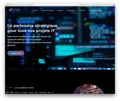 Braintech theme WordPress - it-gb.com