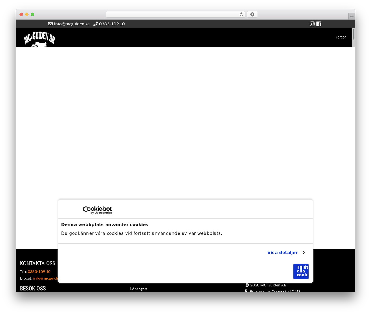 CMS cmsvrx system theme WordPress - mcguiden.se