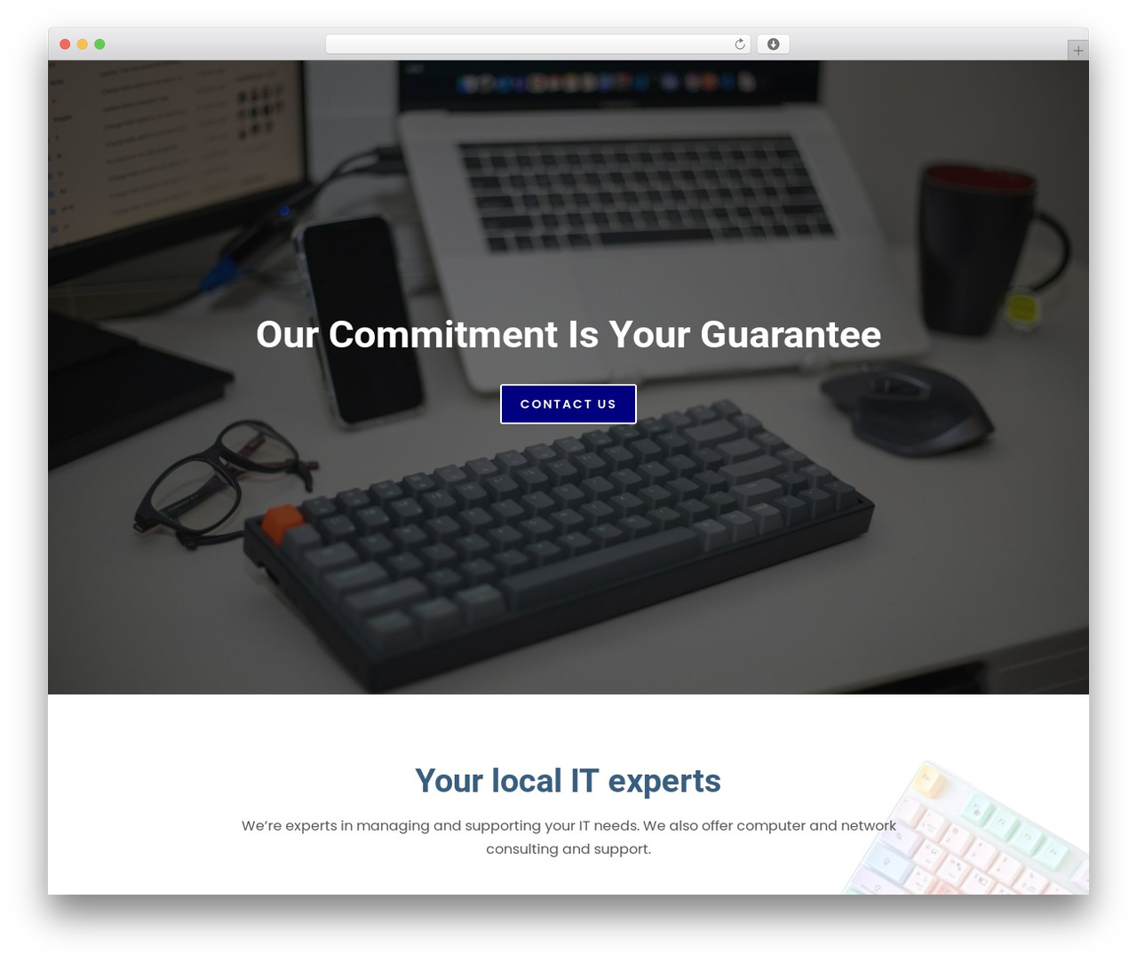 Constructor WordPress theme - burlingtoncomputerclinic.com