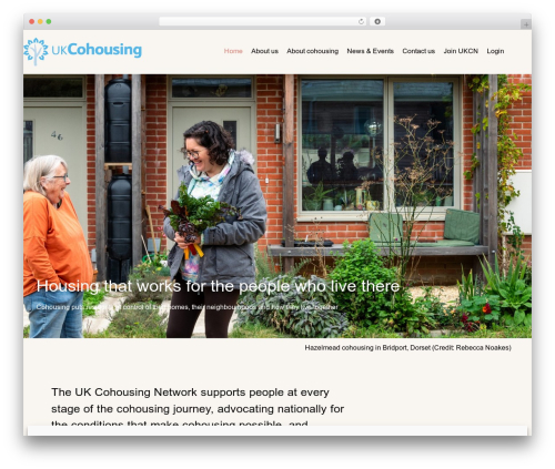 Hello Elementor free WP theme - cohousing.org.uk