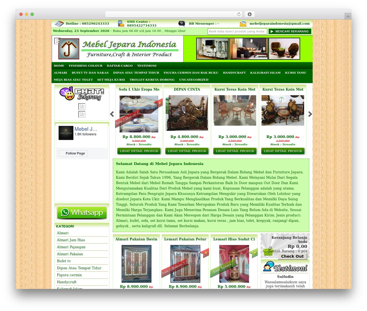 IndoStore Theme WordPress theme - mebeljeparaindonesia.com IndoStore Theme WordPress theme - mebeljeparaindonesia.com