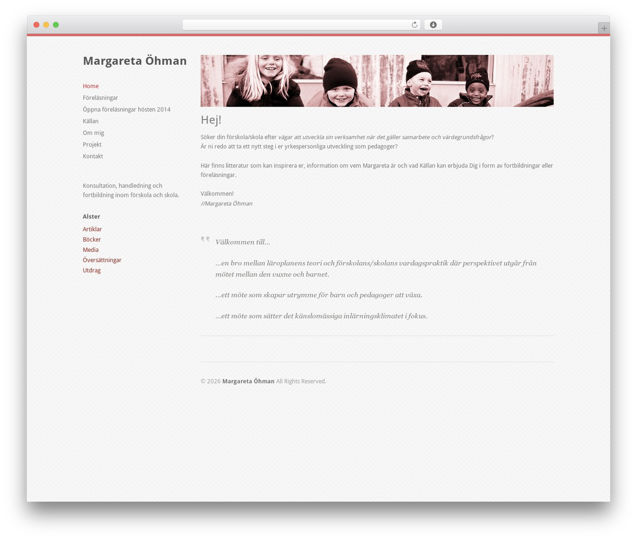 Infinity WP theme - margaretaohman.se Infinity WP theme - margaretaohman.se