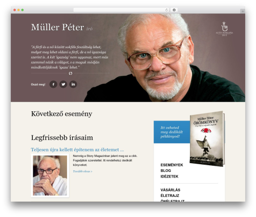 MPWEB theme WP theme - mullerpeter.net