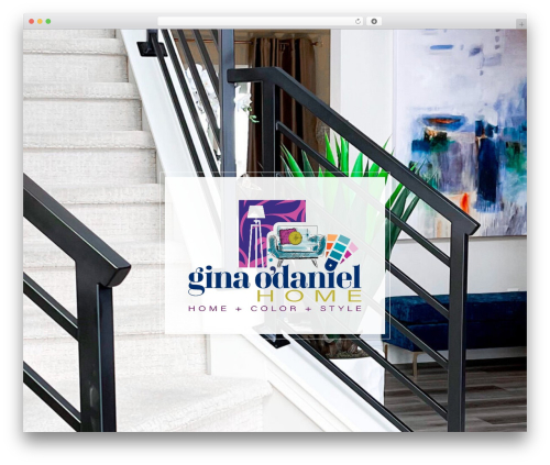 WordPress theme Showit - ginaodanielhome.com