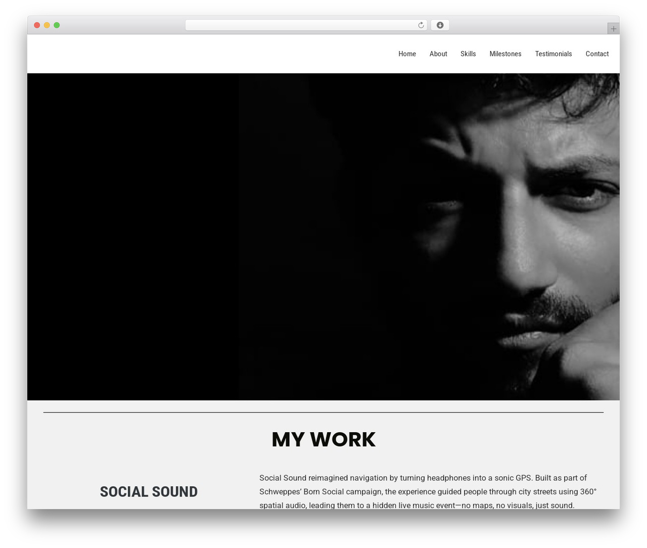 Arrival theme WordPress - dishankadhikari.com