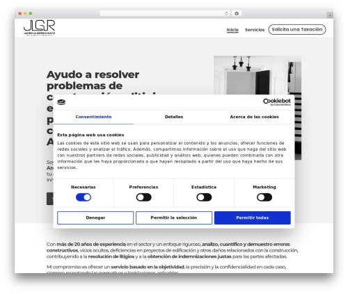 Divi WordPress theme - peritotasadorobrasnavarra.es