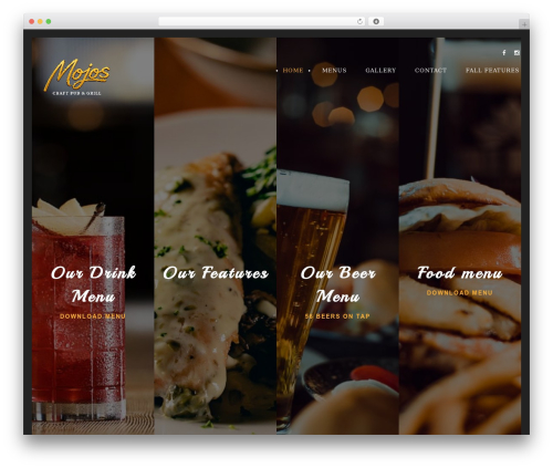 Lambert WordPress theme - mojospub.ca