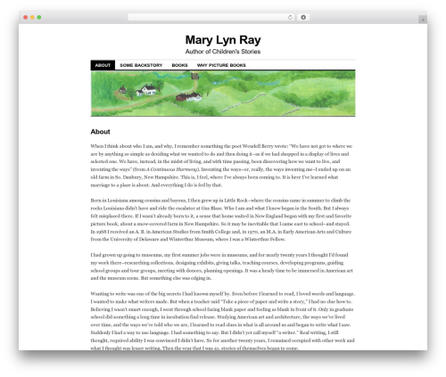 Theme WordPress Coraline - marylynray.com
