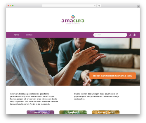webmix theme WordPress - amacura.nl
