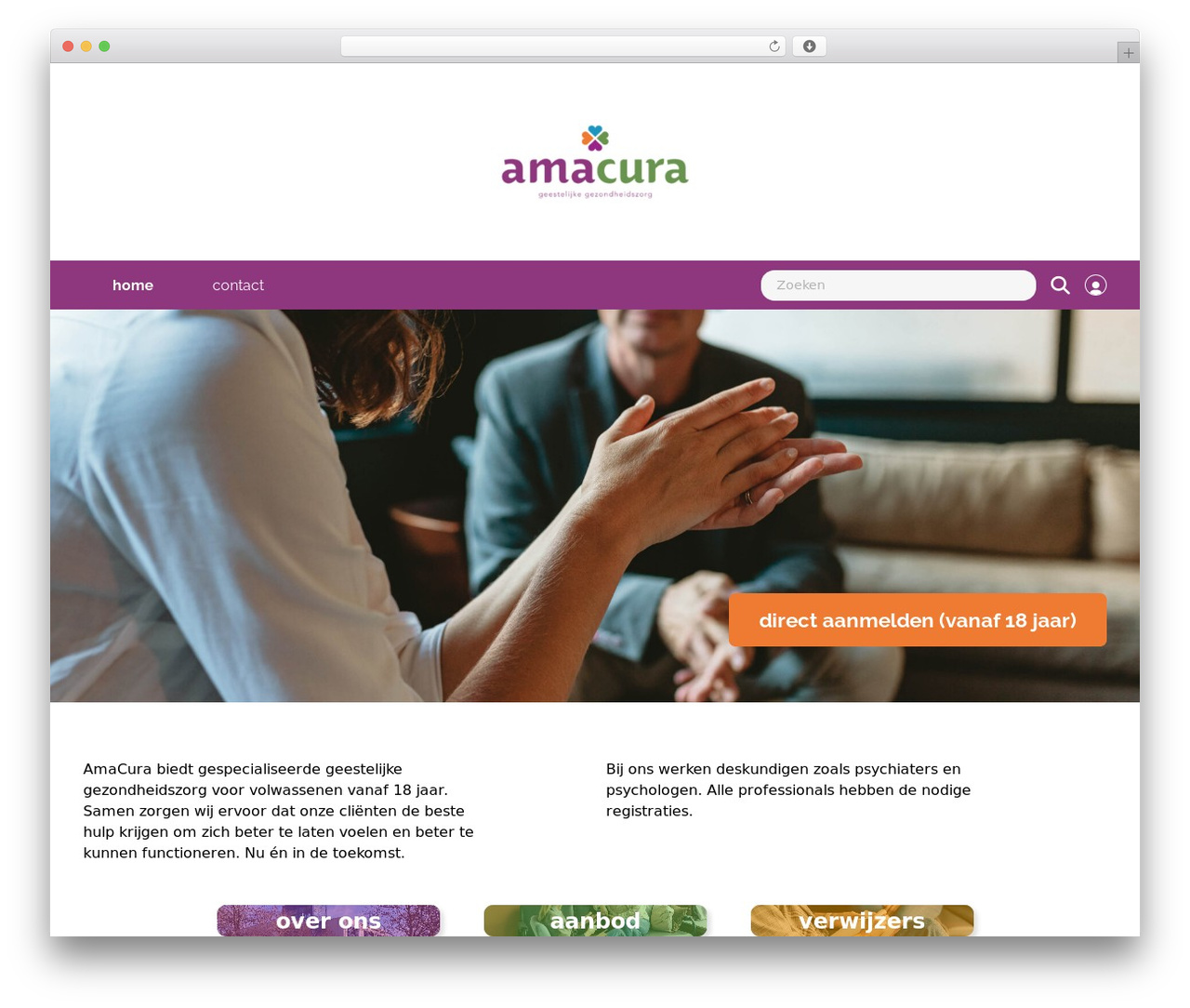 webmix theme WordPress - amacura.nl