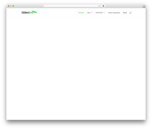 Daext live events WordPress plugin - saaksilive.fi