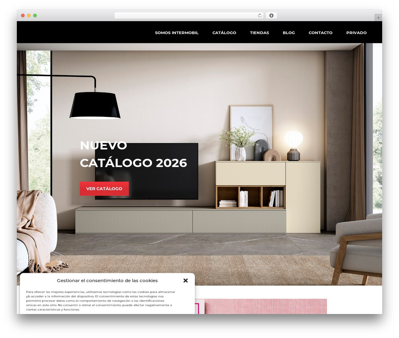 Infinity Pro WordPress theme - mueblesintermobil.es