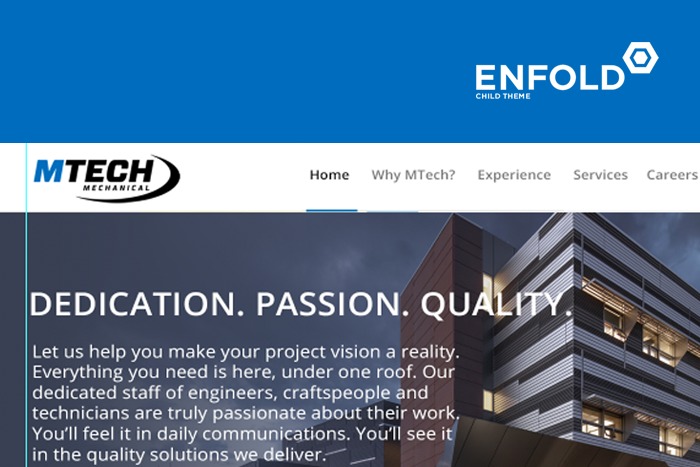 MTech Mechanical theme WordPress