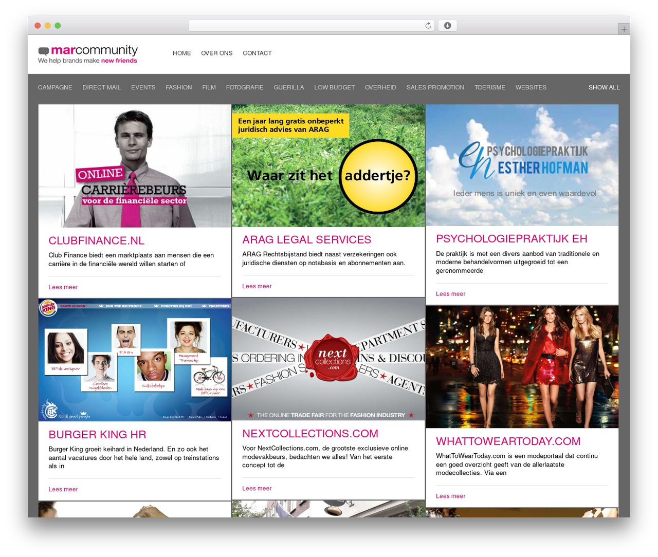 Studiofolio (shared on wplocker.com) theme WordPress - marcommunity.nl