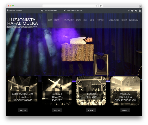 Cherry parallax WordPress plugin - rafalmulka.pl
