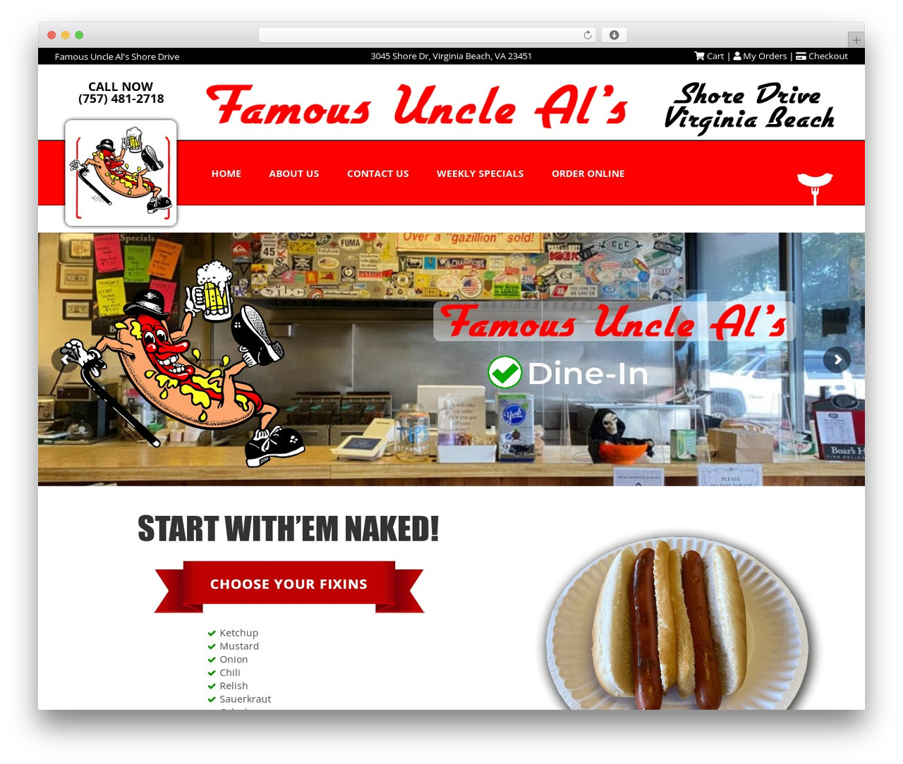 Theme WordPress Toolset Starter - famousunclealsshoredrive.com