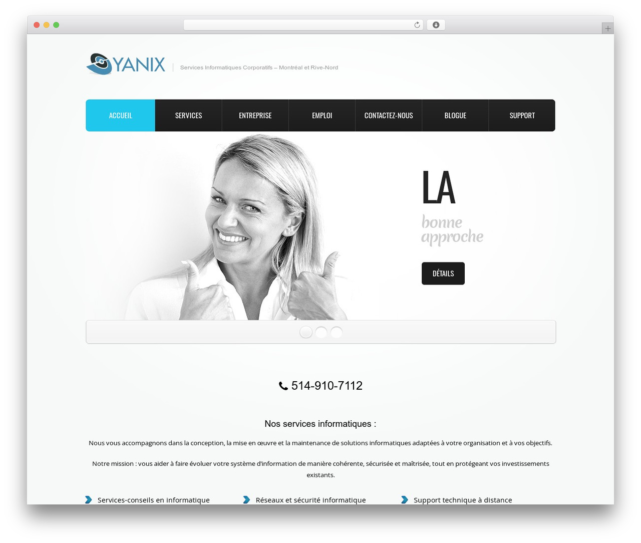 theme1776 WordPress theme - yanix.ca