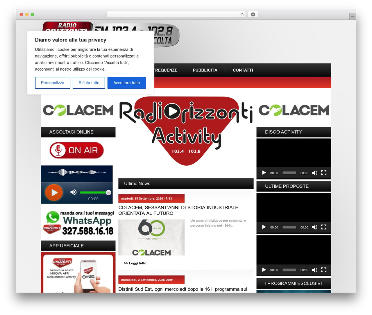WordPress Theme 1214 WordPress theme - radiorizzonti.net WordPress Theme 1214 WordPress theme - radiorizzonti.net