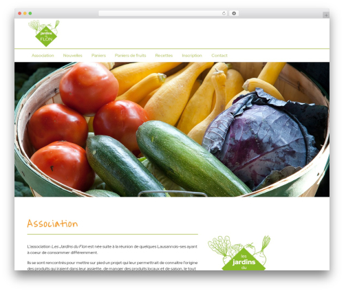 WP theme Basil - lesjardinsduflon.ch