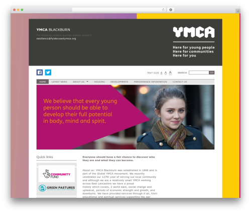 Flexslider WordPress plugin - ymcablackburn.org
