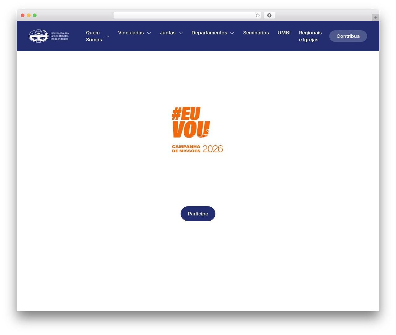 CIBI theme WordPress - cibi.org.br