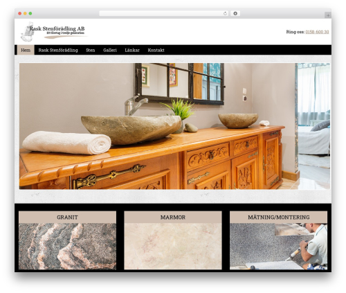 CMS cmsvrx system theme WordPress - rasksten.se
