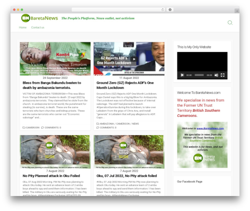 Coldbox WP theme - baretanews.com