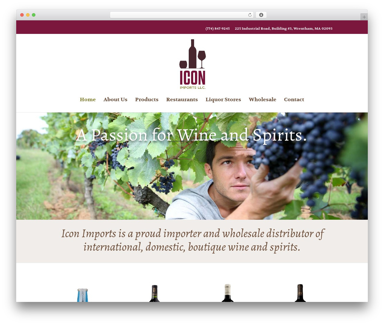 Divi WordPress theme - iconimportsllc.com