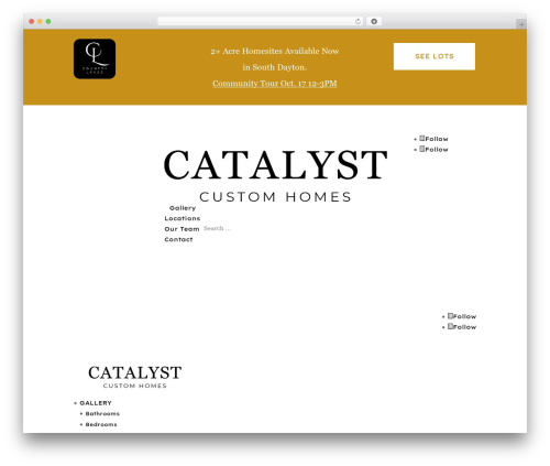 Supreme mega menu WordPress plugin - catalyst-homes.com
