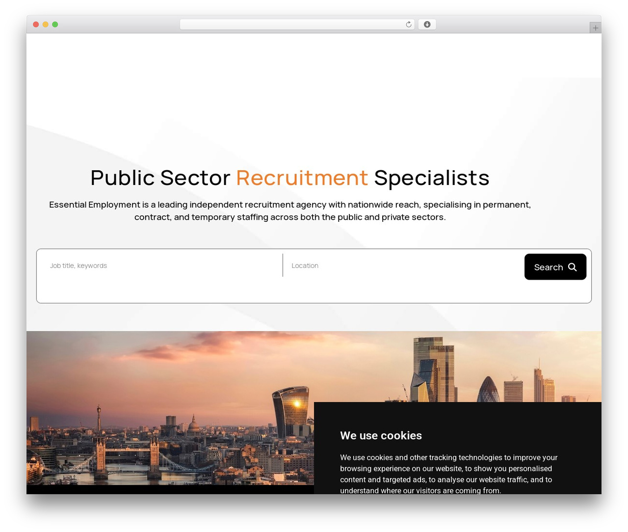 WaveSites Elementor Hello WordPress theme design - essentialemploy.co.uk