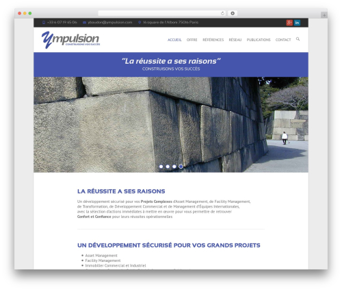 Interface Pro theme WordPress - ympulsion.com