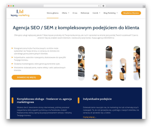 Proformat WordPress theme - lepszymarketing.pl