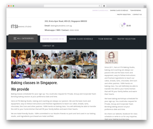 ShopStore WordPress theme free download - bakingstudio.biz
