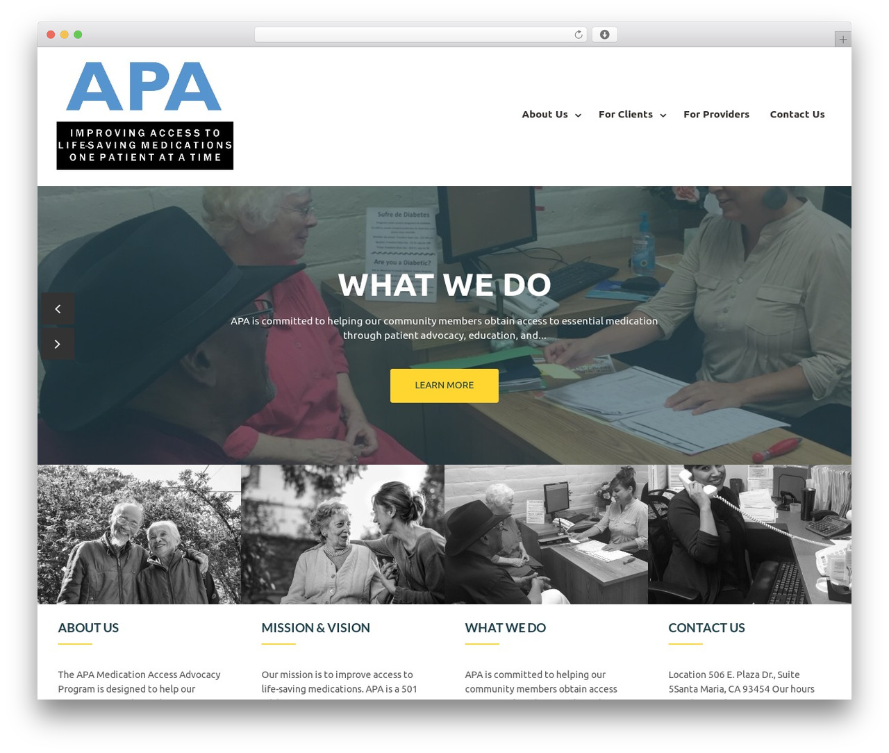 Charitize Pro WordPress theme - apameds.org Charitize Pro WordPress theme - apameds.org