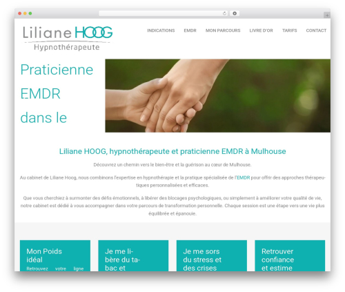 Cherry Framework WordPress theme - www.hypnose-hoog.alsace