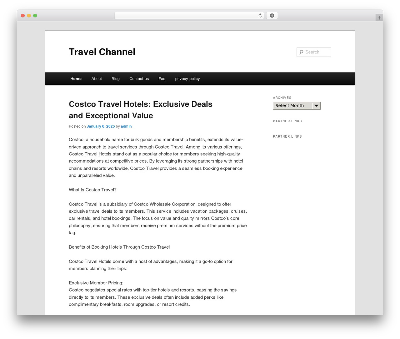 Dmc WordPress travel theme - bofukmj.info
