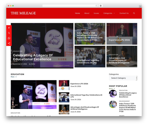 Creativ shortcodes WordPress plugin - themileage.org