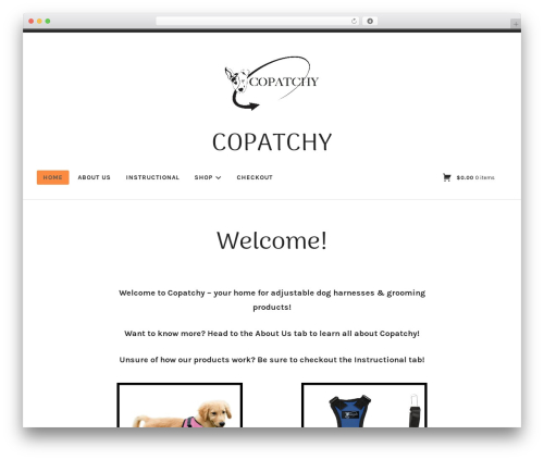 Radcliffe 2 WordPress theme - copatchy.com