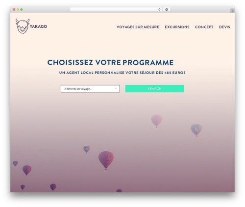 Realty WP theme - yakago.voyage
