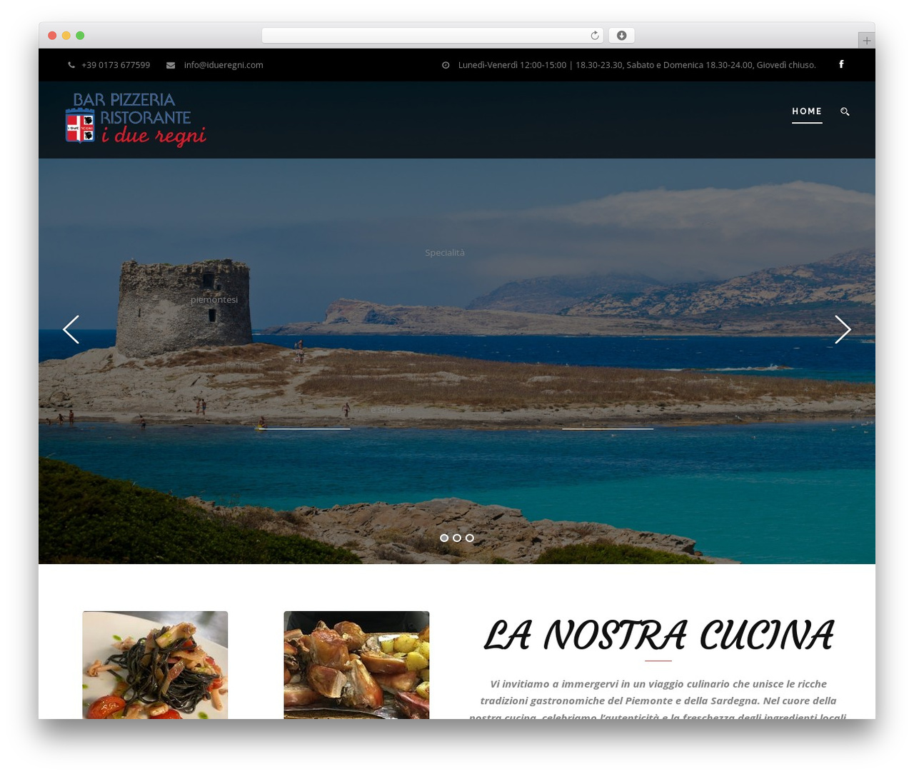 Recibo theme WordPress - idueregni.com Recibo theme WordPress - idueregni.com