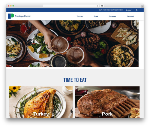 Theme WordPress Hello Elementor - prestagefoods.com