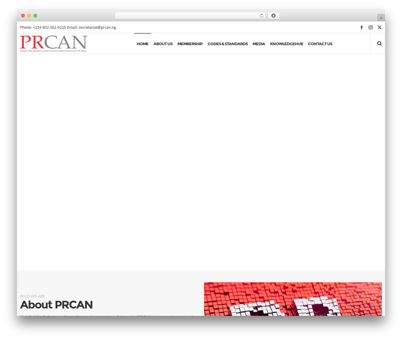 WordPress theme DFD Native - prcan.ng