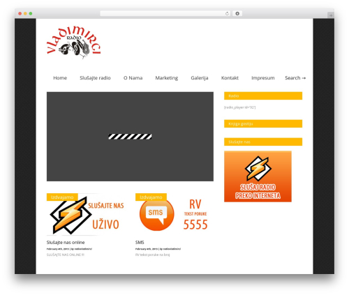 Lbg audio6 html5 shoutcast_history WordPress plugin - radiovladimirci.com