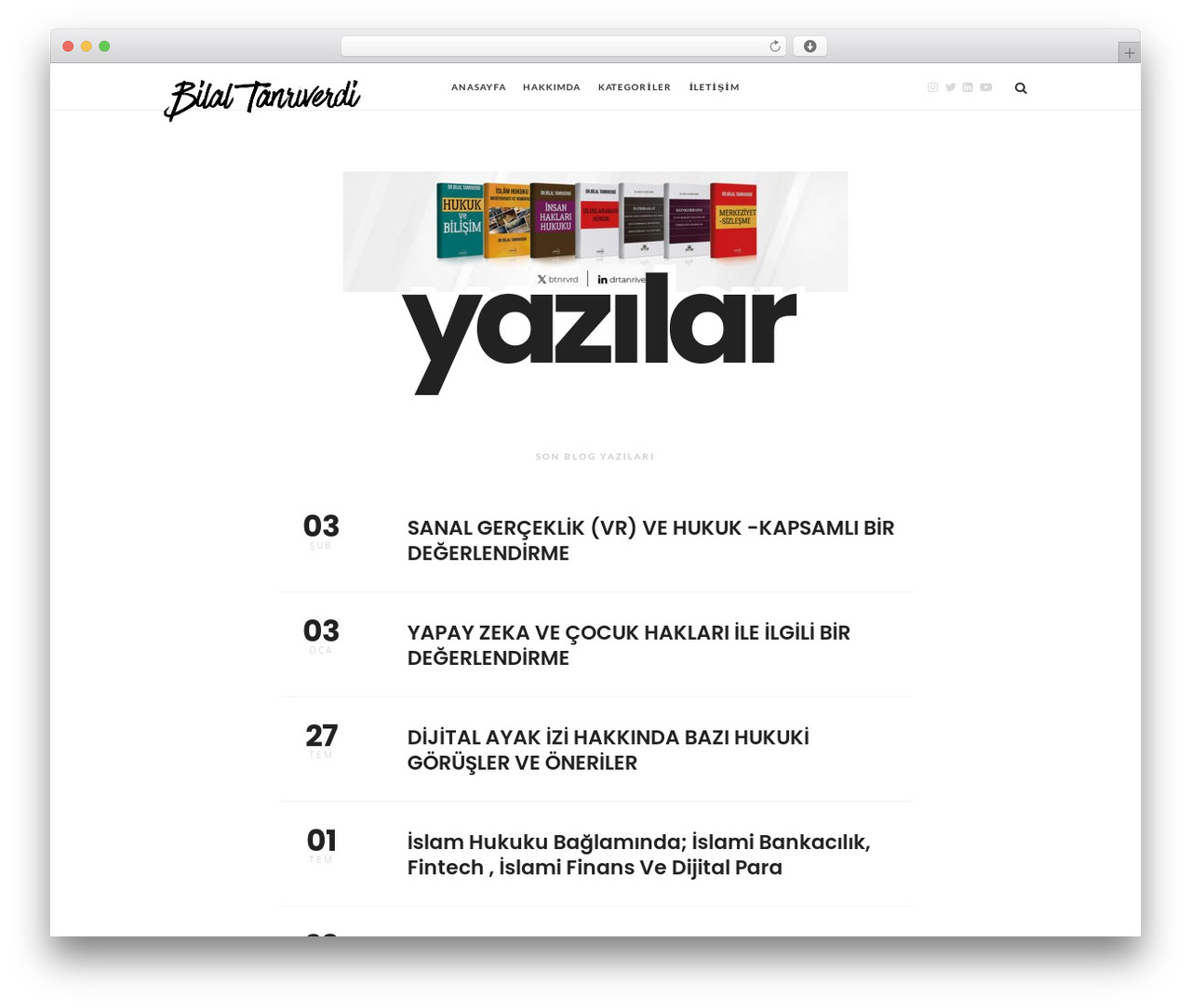 WordPress theme Impose - bilaltanriverdi.com WordPress theme Impose - bilaltanriverdi.com