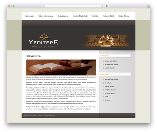WordPress theme InterPhase - yeditepehukuk.net