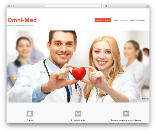 cherry theme WordPress - omni-med24.pl
