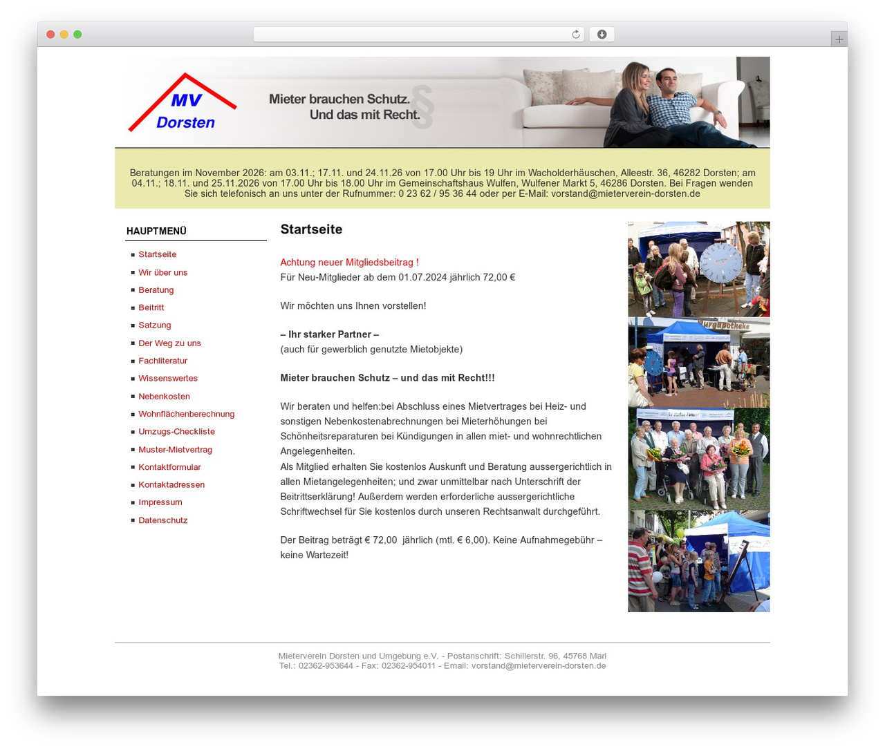 Cutline 3-Column Split WordPress theme - mieterverein-dorsten.de